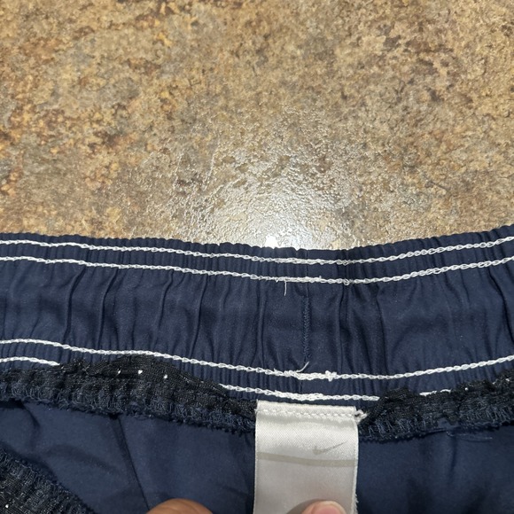 Y2k Vintage Nike Boardshorts Size Xl (36) Blue Surf Swim Trunks - Picture 2 of 8